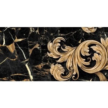 Декор SAINT LAURENT Black 9АС331 (Golden Tile)